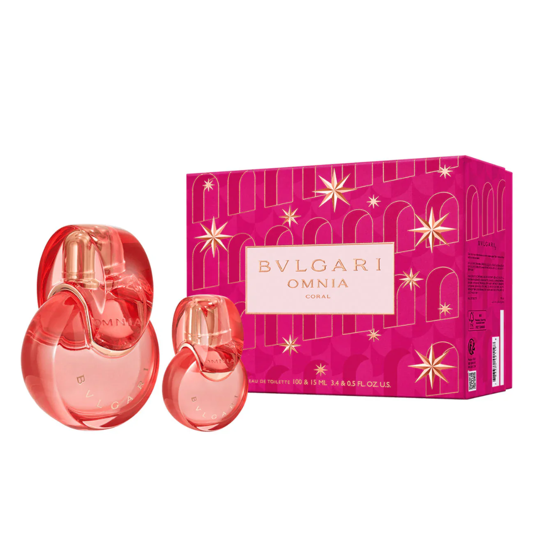 Bvlgari Omnia Coral Eau De Toilette 2-Piece Gift Set for Women