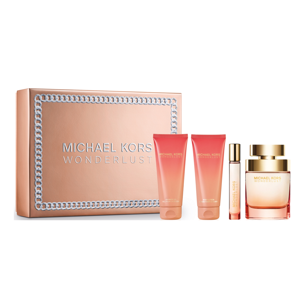 Michael Kors Wonderlust Eau de Parfum 4-Piece Gift Set for Women Michael Kors Wonderlust Eau de Parfum 4-Piece Gift Set for Women