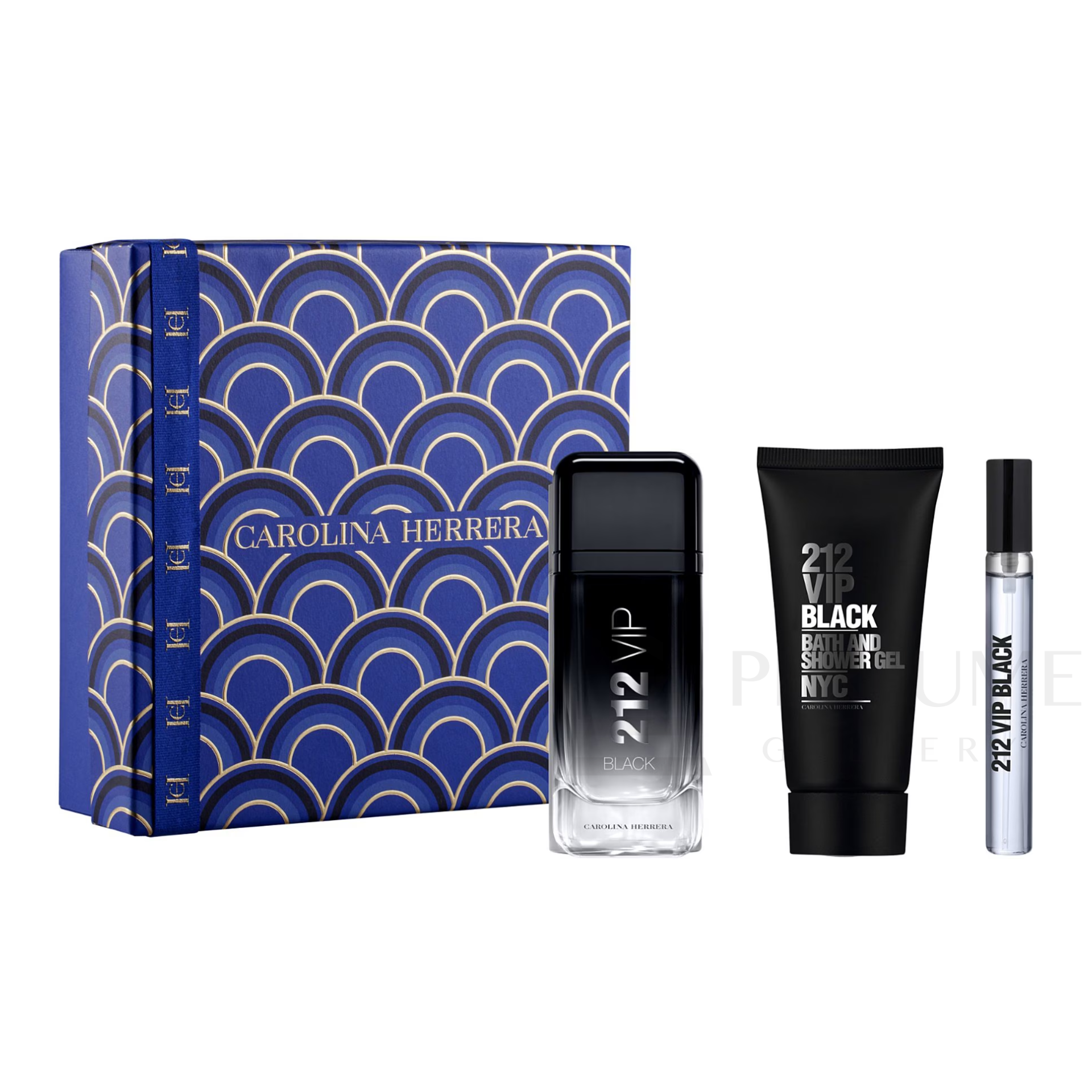 Carolina Herrera 212 VIP Black Eau De Parfum 3-Piece Gift Set For