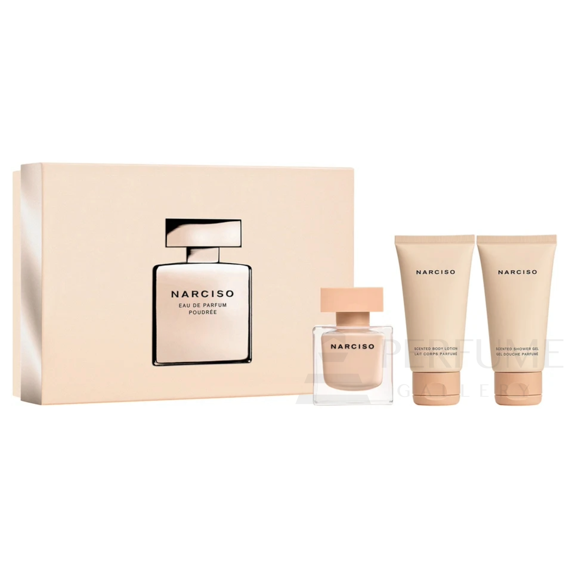 Narciso Rodriguez Poudree Eau De Parfum 3Pcs Gift Set for Women