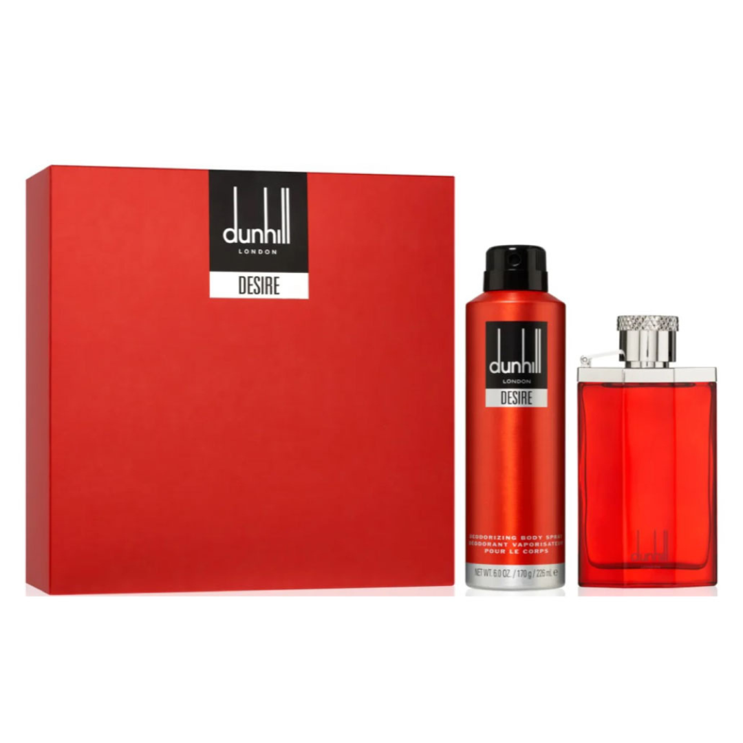 Dunhill Desire Red Eau De Toilette 2-Piece Gift Set For Men 