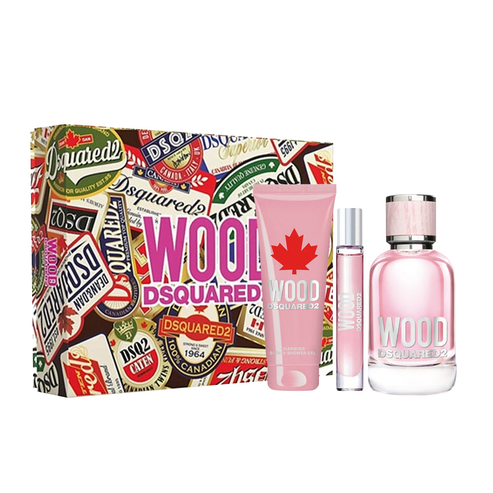 Dsquared Wood For Women Eau De Toilette Ml Set – Perfume Gallery