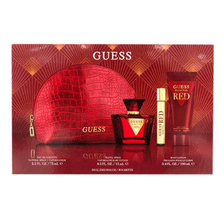 Guess Seductive Red Eau de Toilette Gift Set with Pouch – Perfume Gallery