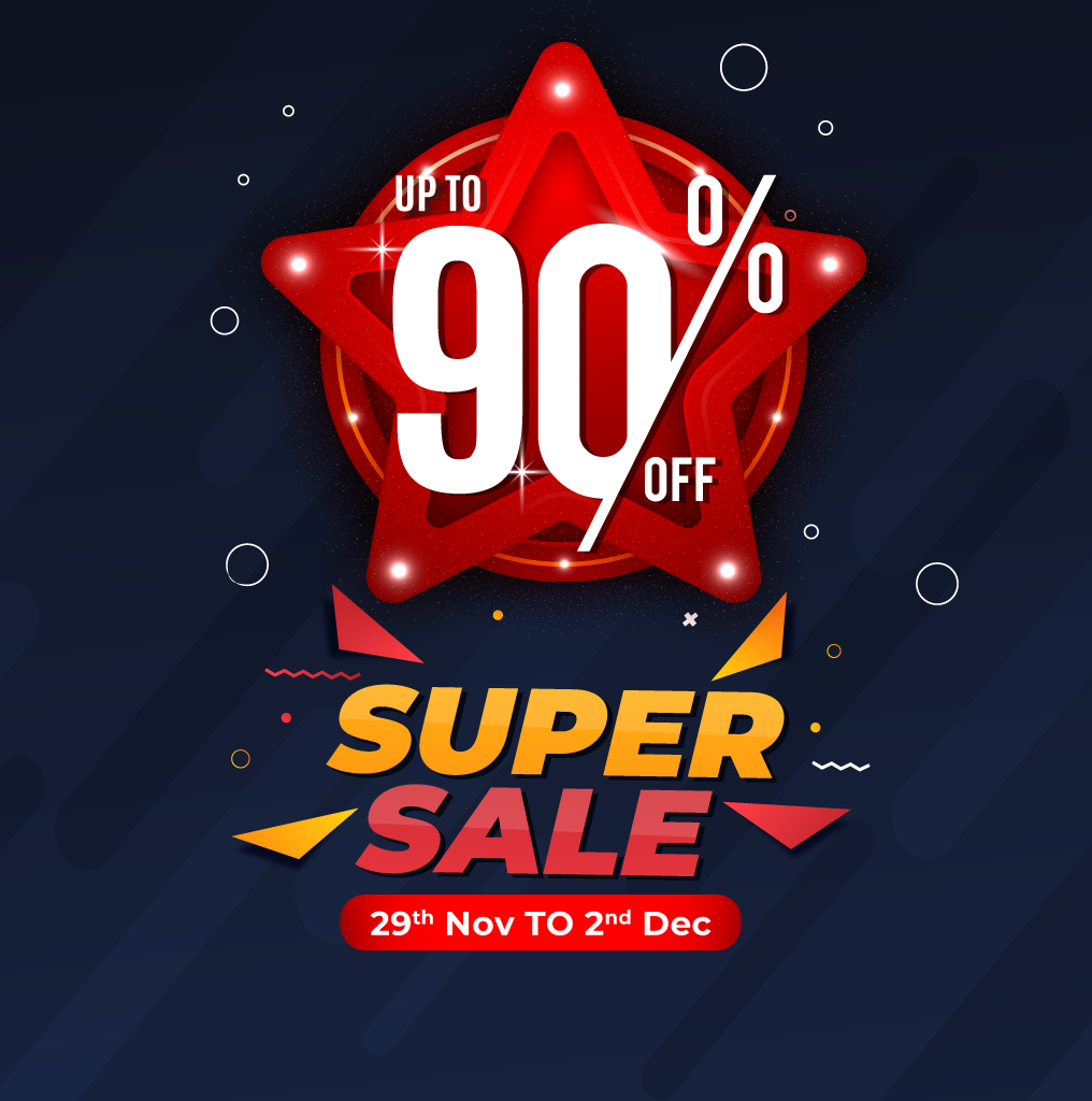 UpTo 90% Super Sale