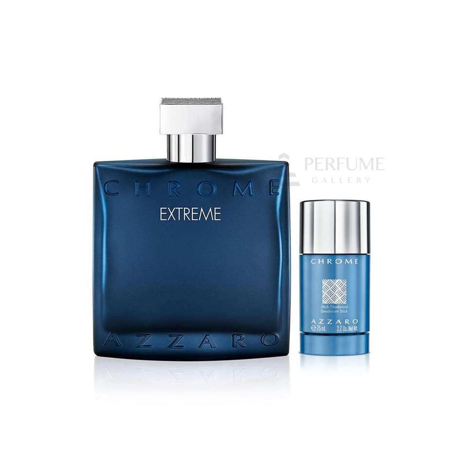 Azzaro Chrome Extrême Eau De Parfum for Men Set