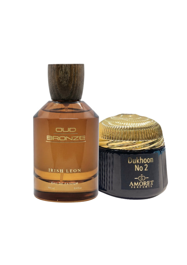 Irish Leon Oud Bronze (U) 100ML+Amoret Dukhoon No. 2
