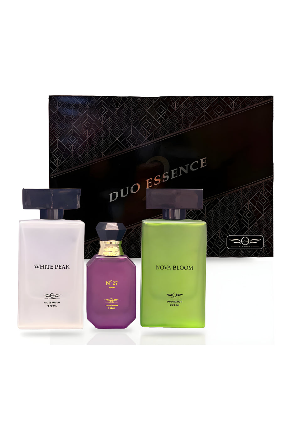Odore Duo Essence Eau De Parfum 3-Piece Gift Set for Men and Women