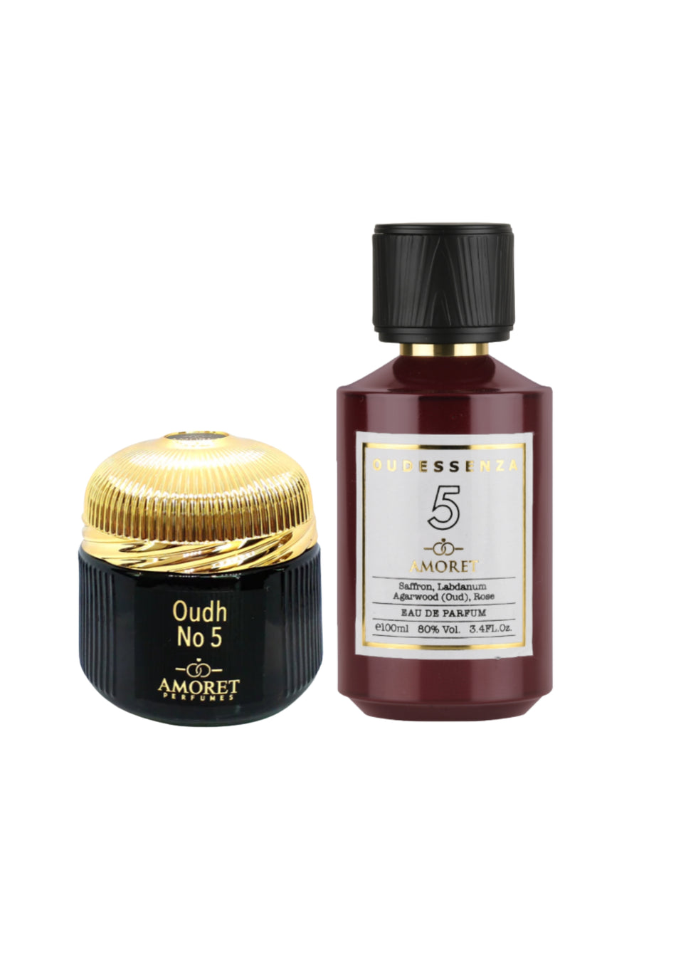 Amoret Bukhoor No 5 + Amoret  oud Essenza(U) 100ml