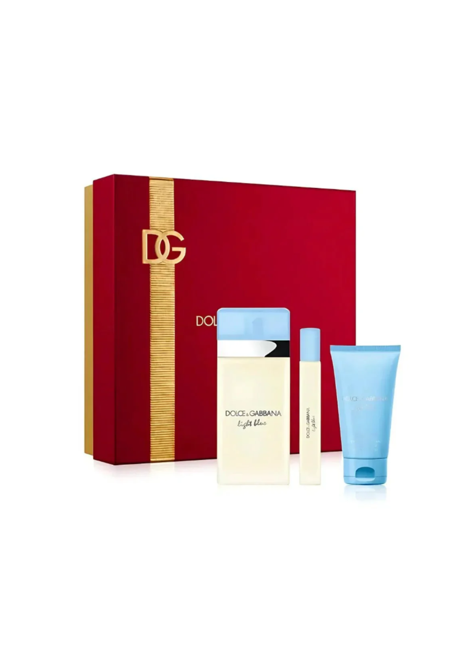 Dolce & Gabbana Light Blue 100ML EDT Gift Set For Women(3 PCS SET)