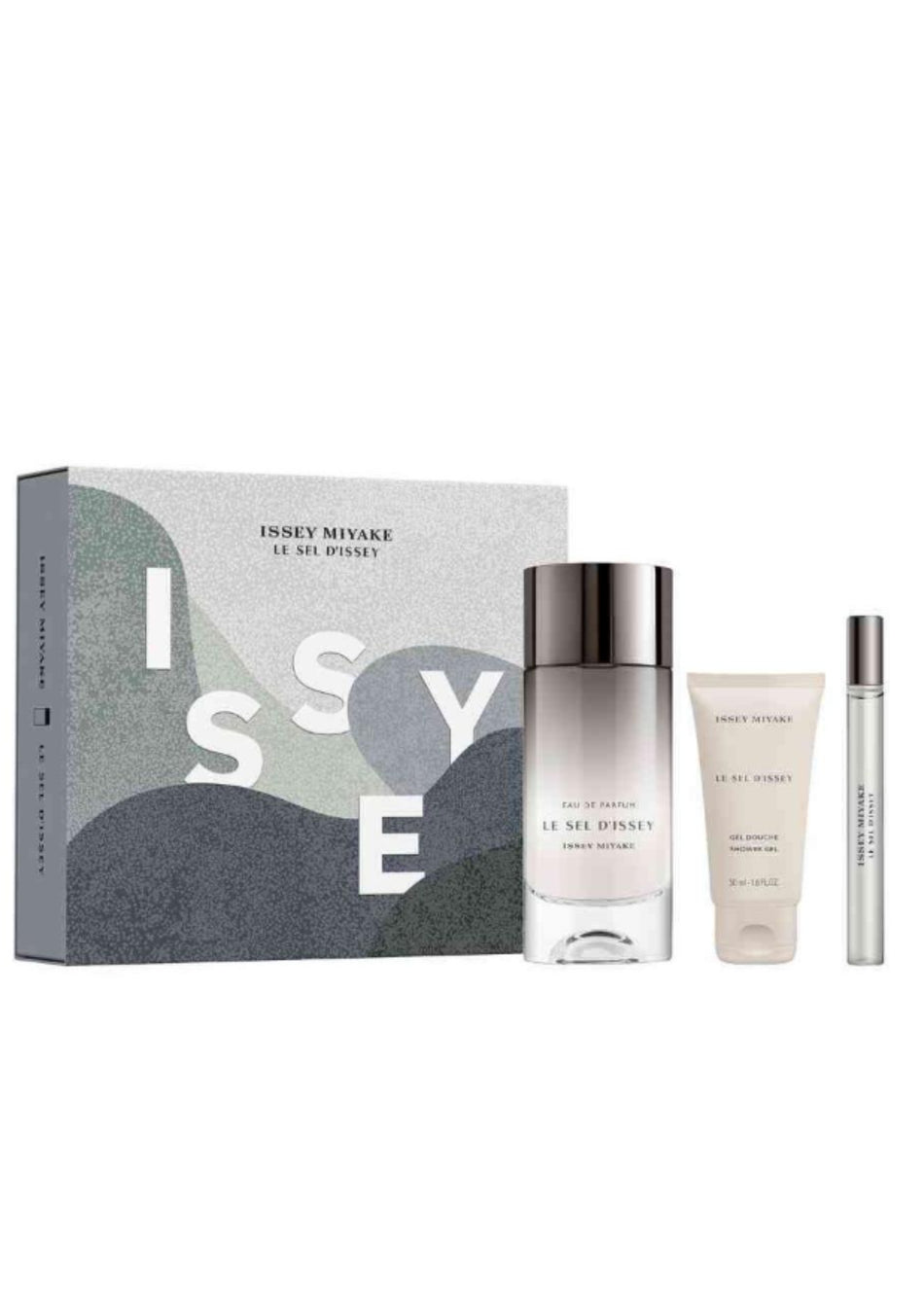 Issey Miyake Le Sel D'Issey Men Gift Set EDP 100ml + Shower Gel + EDP 10ml FR