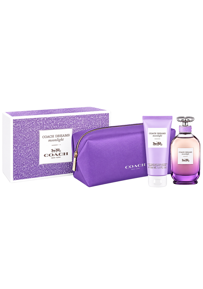 Coach Dreams Moonlight EDP Gift Set for Women – 3 Pieces