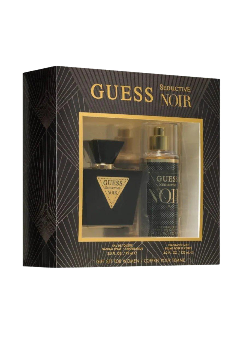 Guess Seductive Noir Women Gift Set EDT 75ml + Mist 125ml