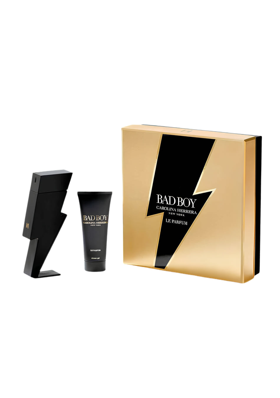 Carolina Herrera Bad Boy Men Gift Set EDT 100ml + EDT 10ml + Shower Gel 100ml