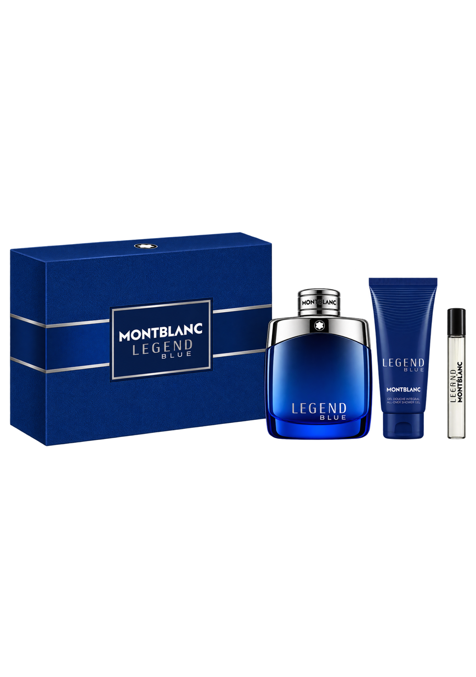Montblanc Legend Blue EDP Gift Set for Men – 3 Pieces