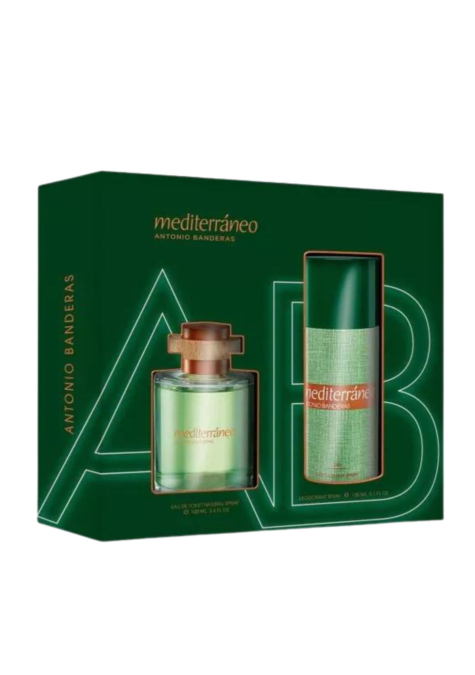 Antonio Banderas Mediterraneo EDT Men 100ml + Deodorant 150ml