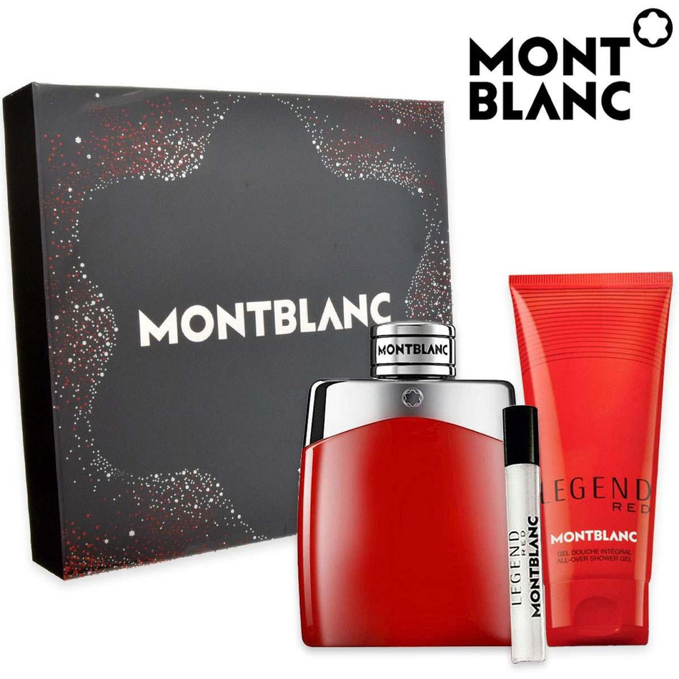 Mont Blanc Legend Red Eau De Parfum for Men Set