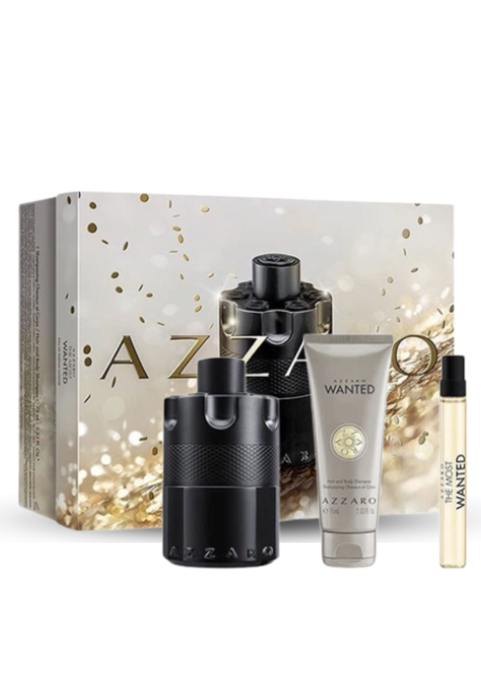 Azzaro The Most Wanted EDP Intense Men 100ML 3-Piece Set