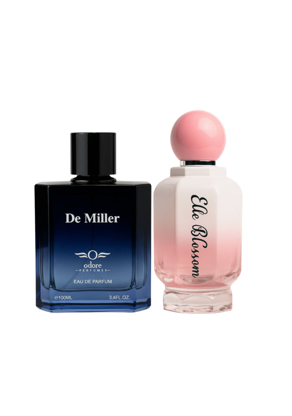 Odore De Miller (U) 100ML+Odore Elle Blossom(W) 100ML