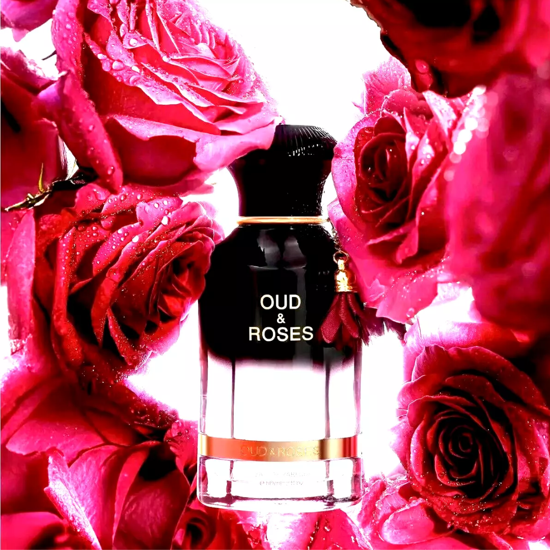 Ahmed Al Maghribi Oud & Roses Extrait De Parfum for Unisex