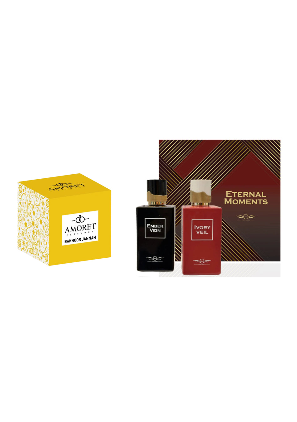 Odore Eternal Moments Gift + Amoret Perfumes Bakhoor Jannah