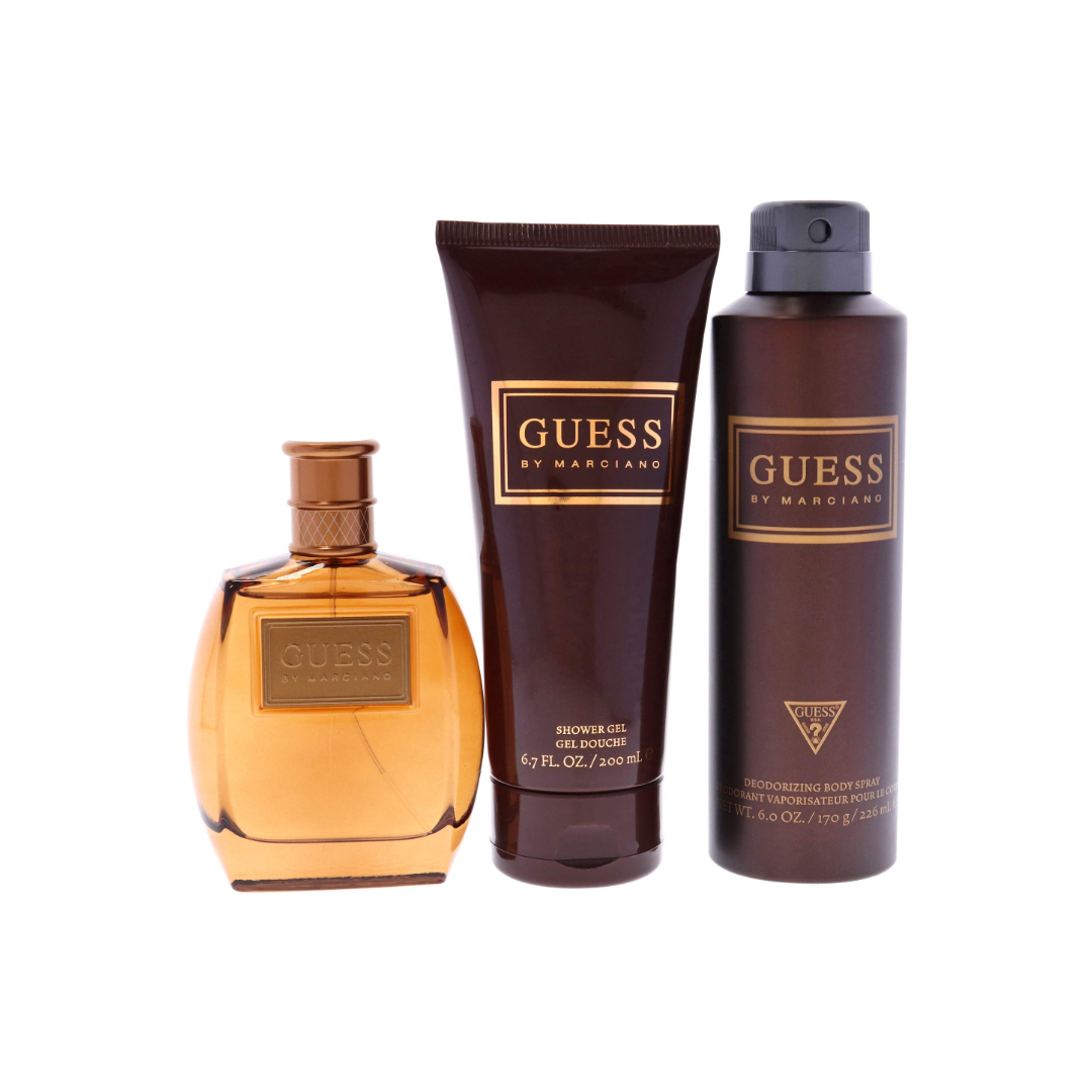 Guess By Marciano Eau De Toilette 3-Piece Gift Set For Men