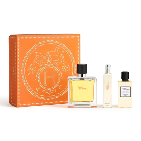 Hermès Terre D'Hermès Parfum 3-Piece Gift Set for Men