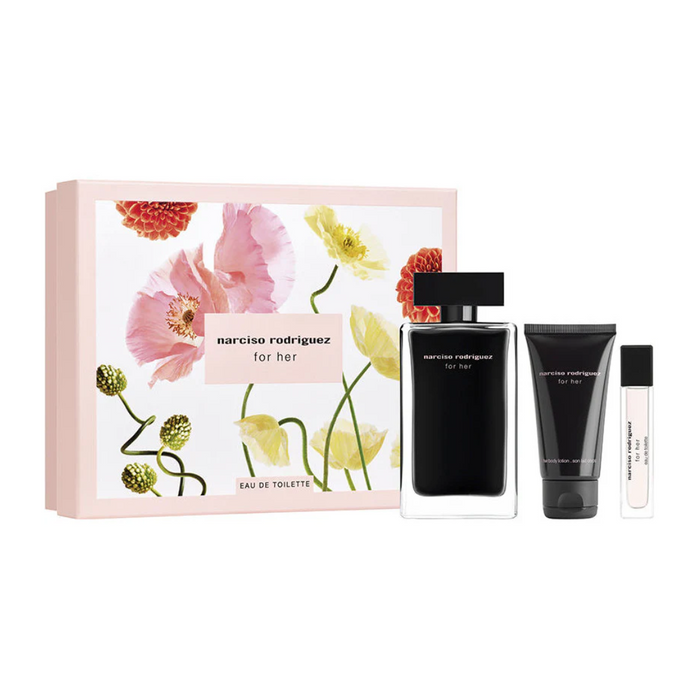 Narciso Rodriguez For Her Eau De Toilette 3-Piece Gift Set for Women