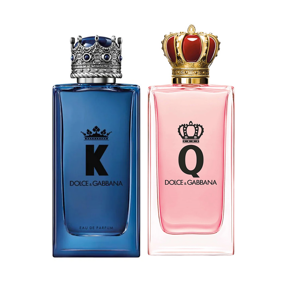 Dolce & Gabbana The King 100ml & Queen 100ml Eau De Parfum