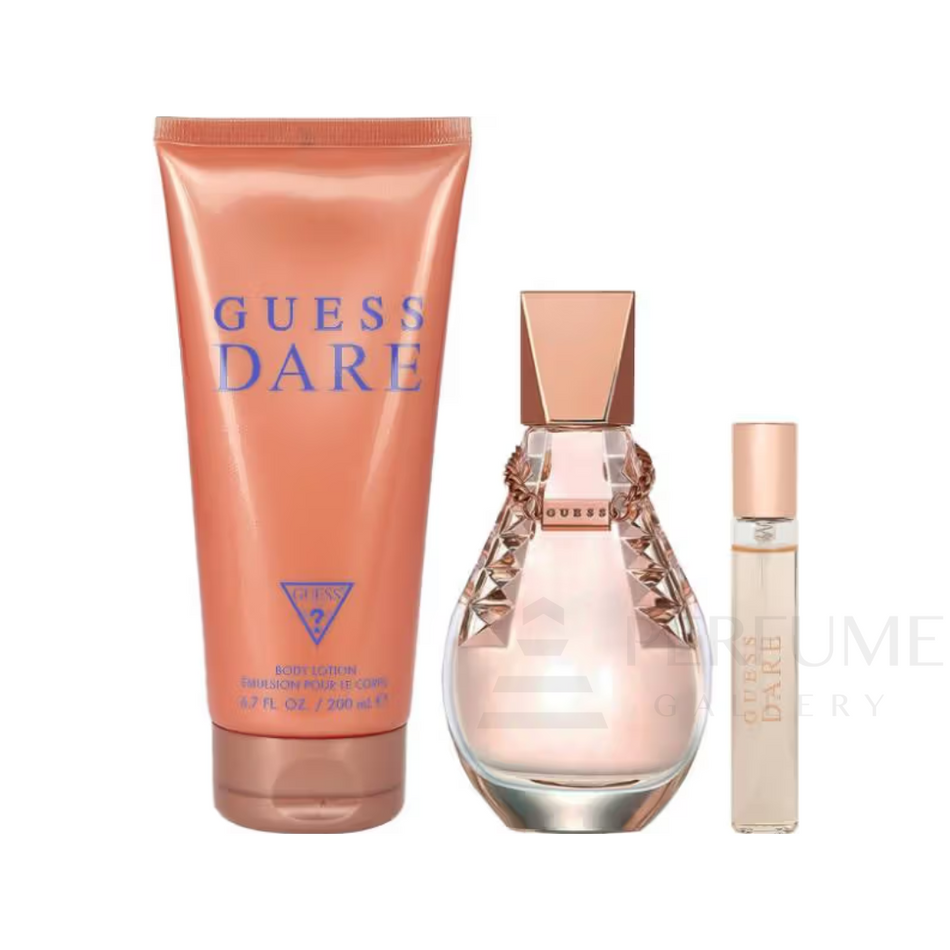 Guess Dare Eau De Toilette For Women 100ML 3Pcs Set