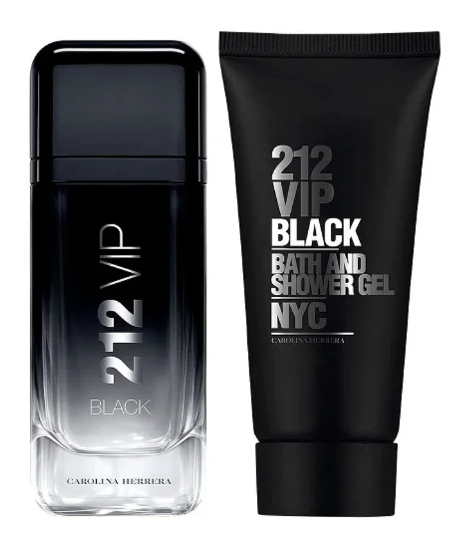Carolina Herrera 212 VIP Black Eau De Parfum 2-Piece Gift Set For Men