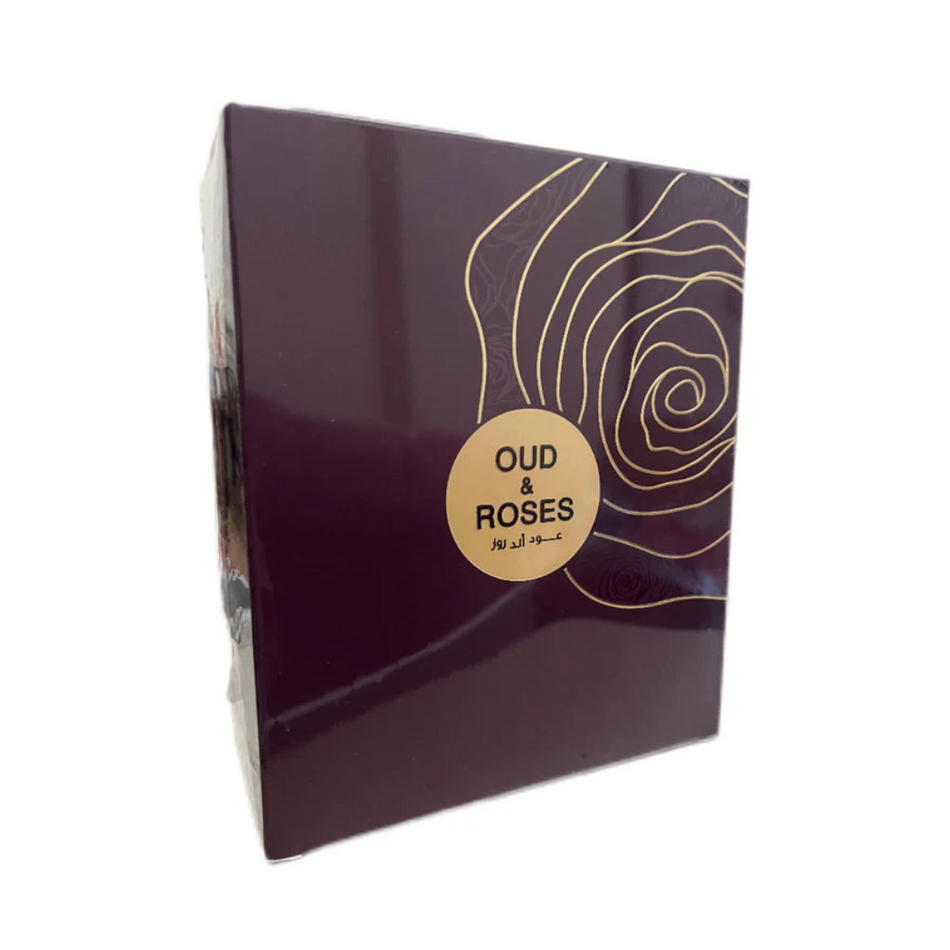 Ahmed Al Maghribi Oud & Roses Extrait De Parfum for Unisex