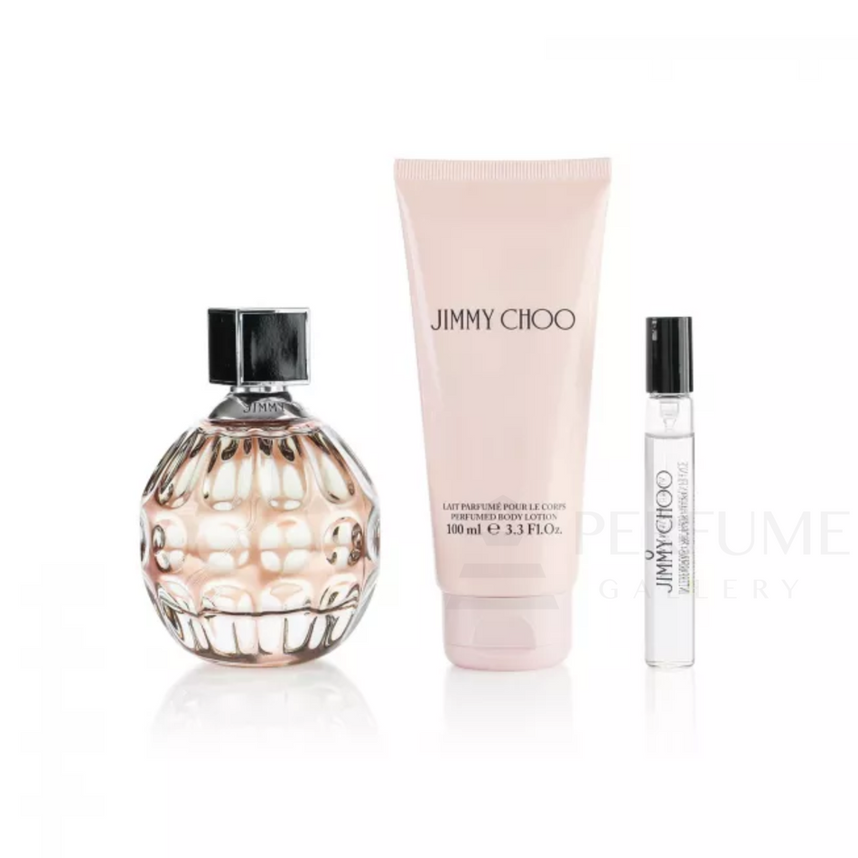 Jimmy Choo Eau De Parfum For Women 3 Pcs Gift Set