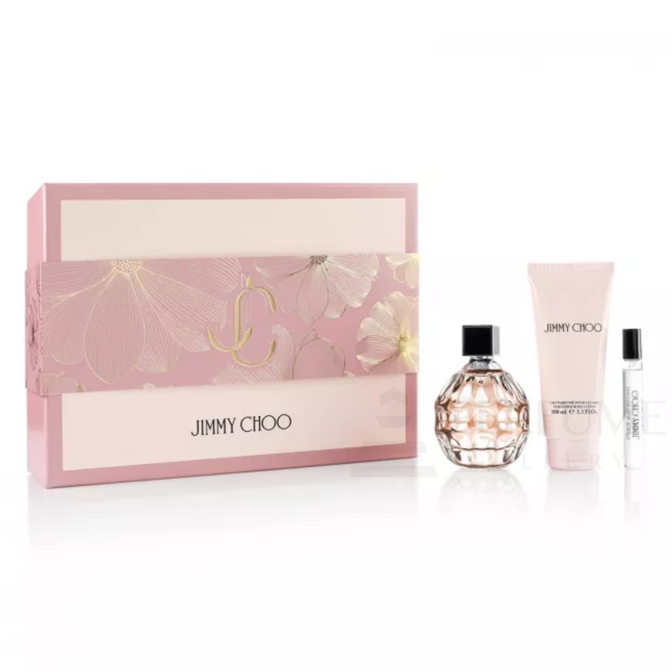 Jimmy Choo Eau De Parfum For Women 3 Pcs Gift Set