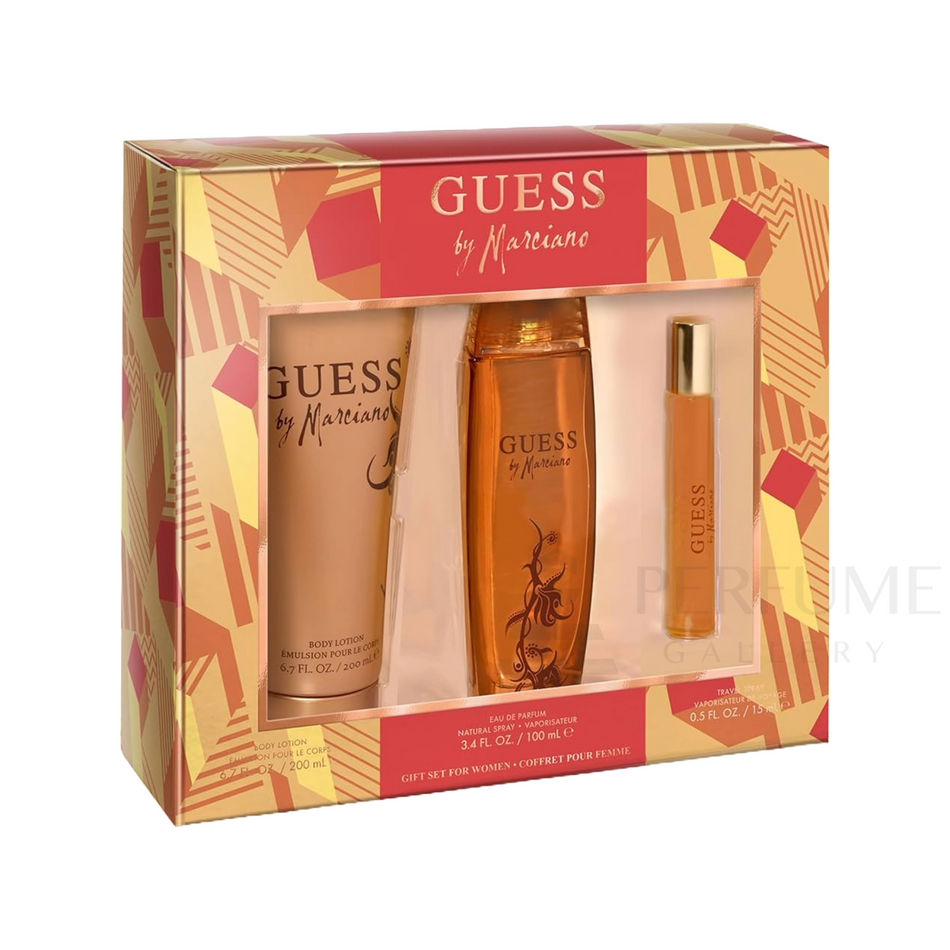 Guess By Marciano Eau De Parfum 3Pcs Gift Set For Women