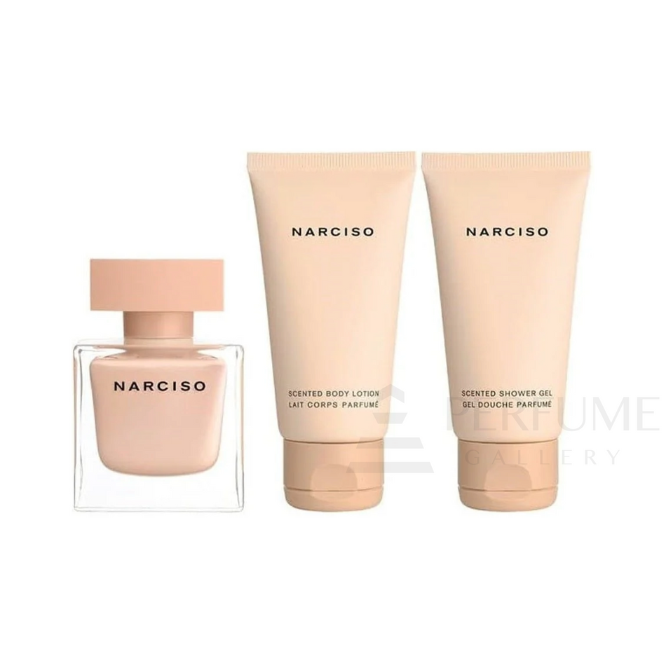 Narciso Rodriguez Poudrée Eau De Parfum 3Pcs Gift Set for Women