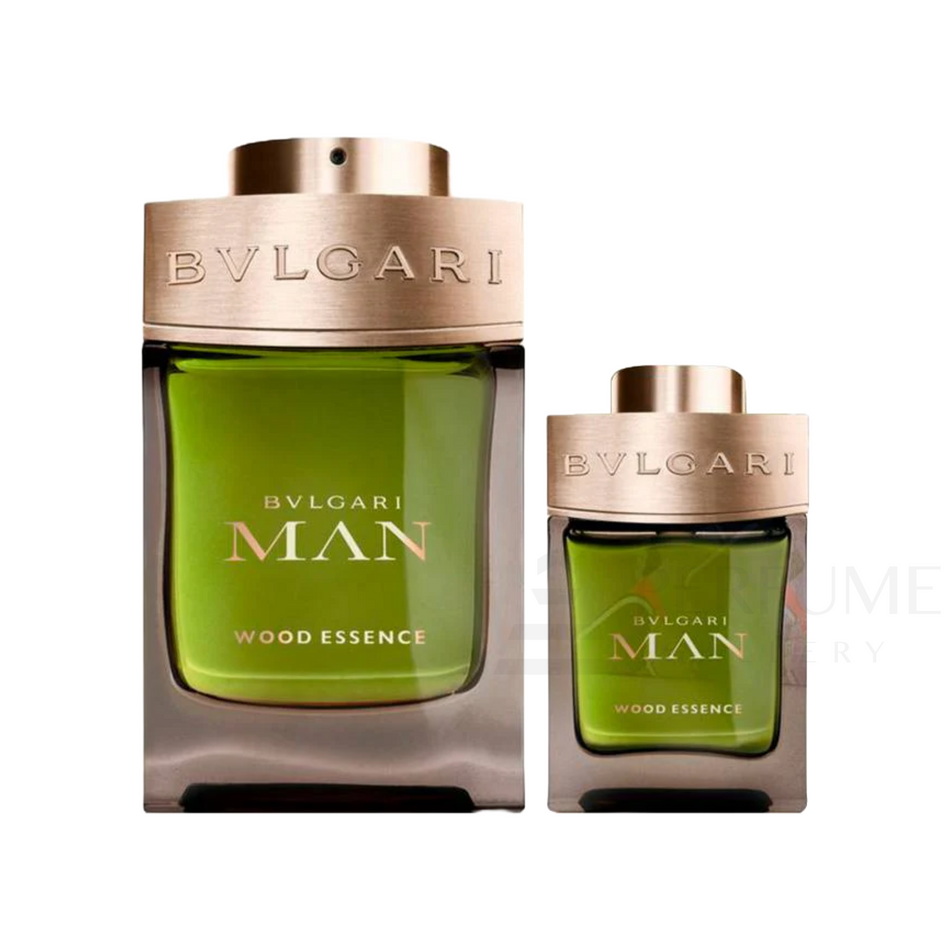 Bvlgari Man Wood Essence Eau De Parfum for Men 2Pcs Gift Set