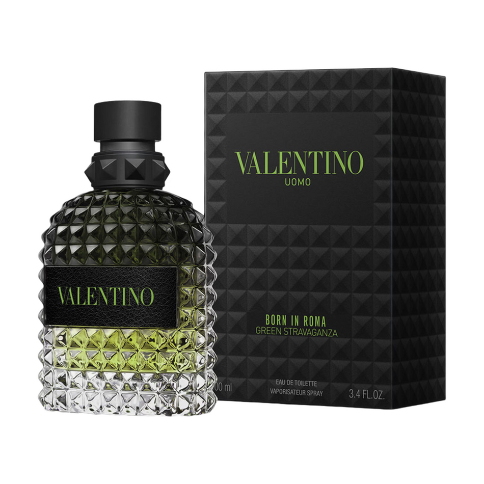 Valentino Uomo Born in Roma Green Stravaganza Eau De Toilette for Men