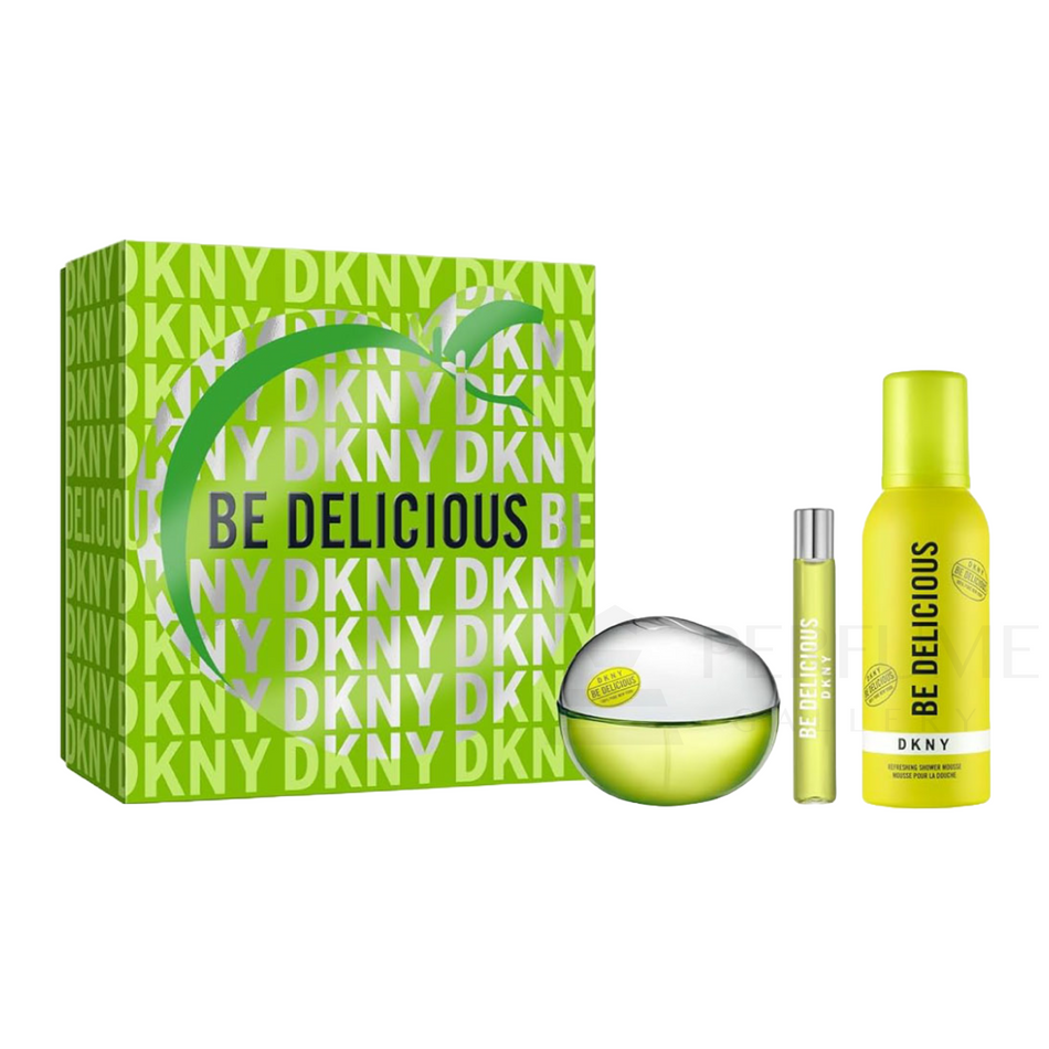 DKNY Ladies Be Delicious Eau De Parfum for Women 3Pcs Gift Set