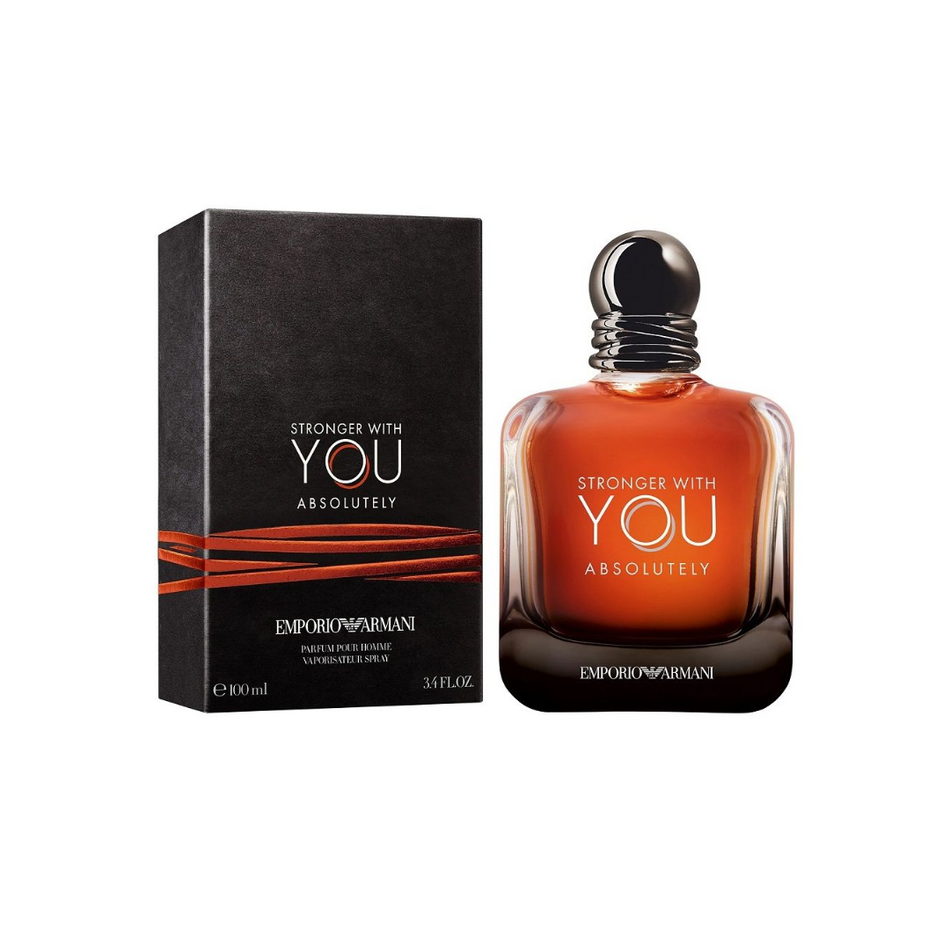 Armani Stronger With You Leather парфюмированная вода для мужчин