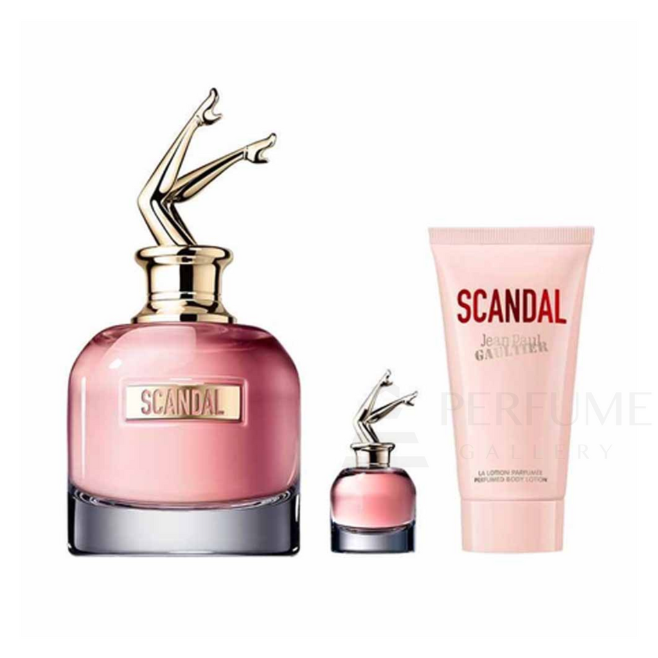 Jean Paul Gaultier Scandal Eau de Parfum for Women 3Pcs Gift Set