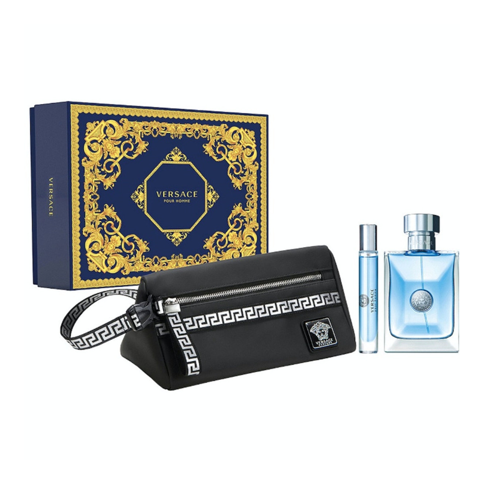 Versace Pour Homme Eau De Toilette 3-Piece Gift Set for Men