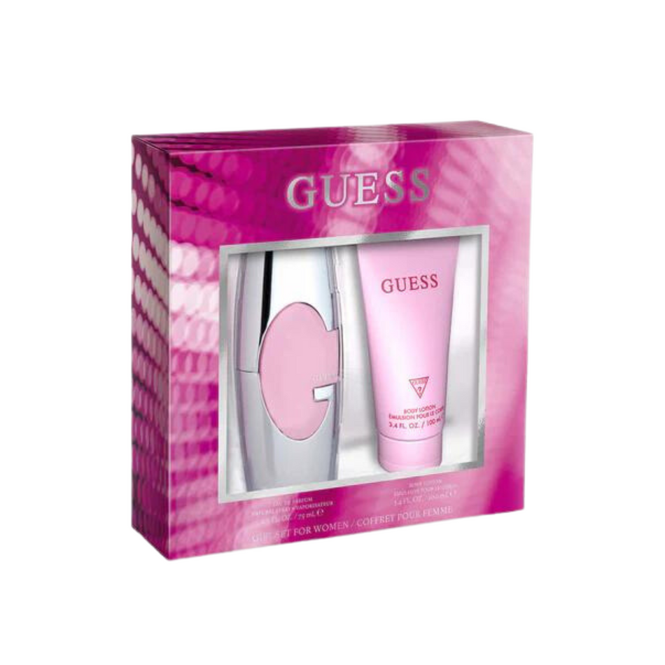 Guess pink Eau De Parfume Gift Set For Women