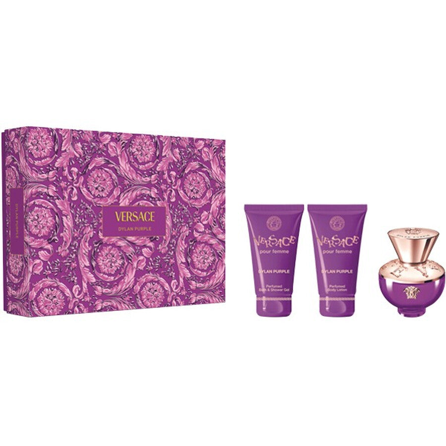 Versace Dylan Purple Pour Femme Eau De Parfum 3-Piece Gift Set for Women