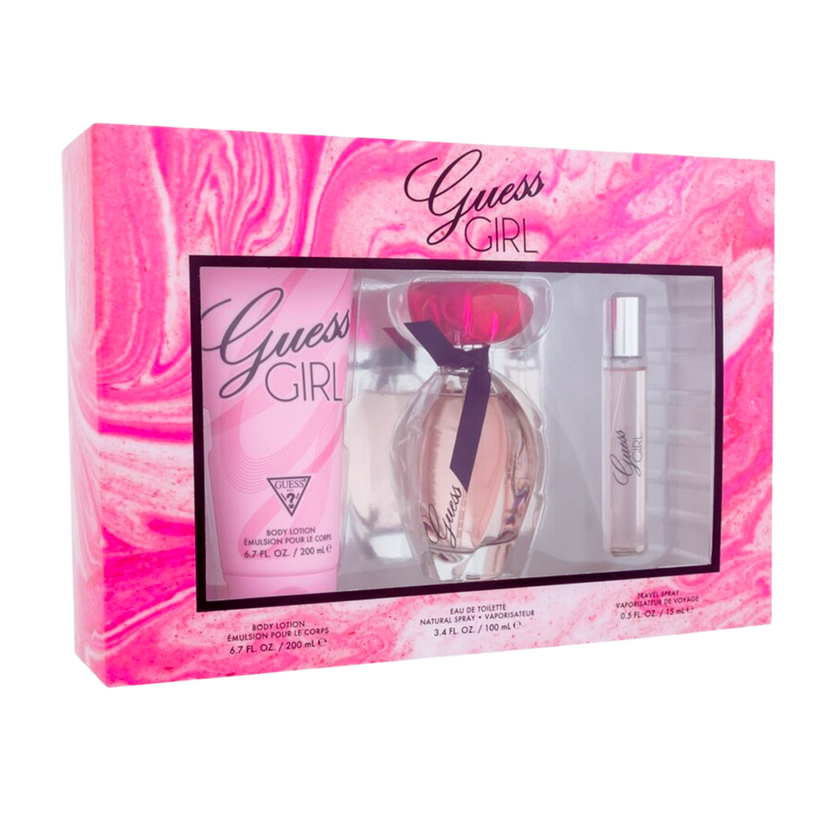 Guess Pink Eau De Parfum Women Set