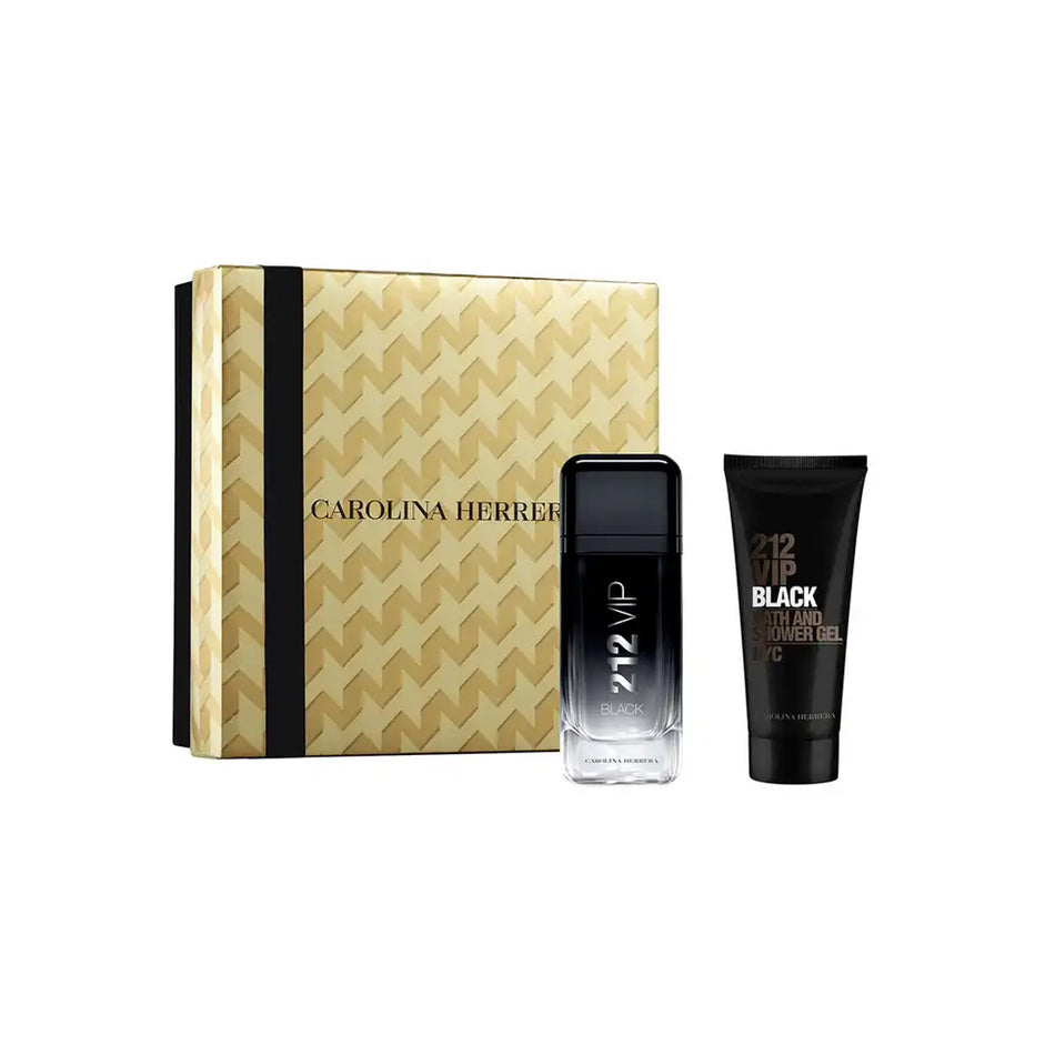 Carolina Herrera 212 VIP Black Eau De Parfum 2-Piece Gift Set For Men