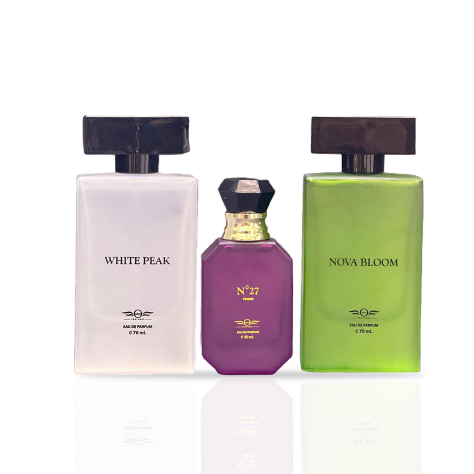 Odore Duo Essence Eau De Parfum 3-Piece Gift Set for Men and Women