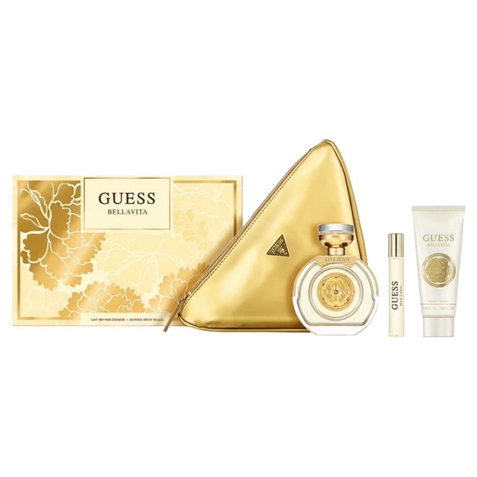 Guess Bella Vita Gift Set for Woman EDP 100ml+TS-15ML+Body Lotion 100ml+Pouch