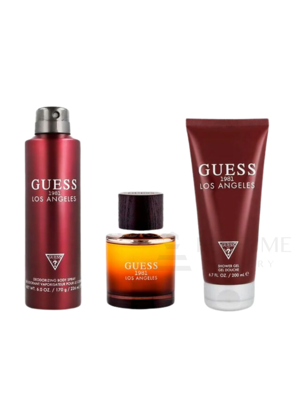 Guess 1981 Los Angeles Eau De Toilette 3-Piece Gift Set for Men