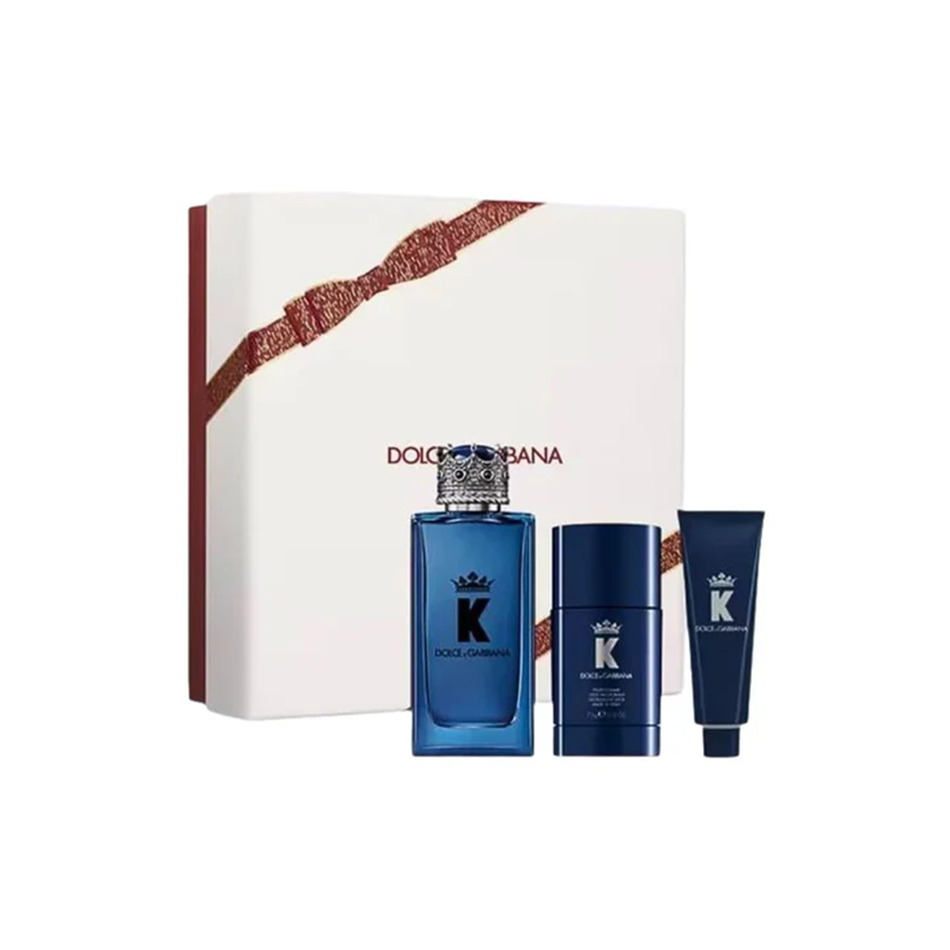 K by Dolce&Gabbana Eau De Parfum 3-Piece Gift Set for Men