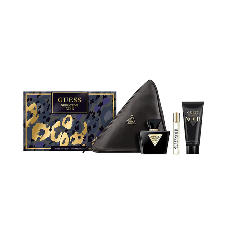 Guess Seductive Noir  Eau De Toilette 4-Piece Gift Set For Women